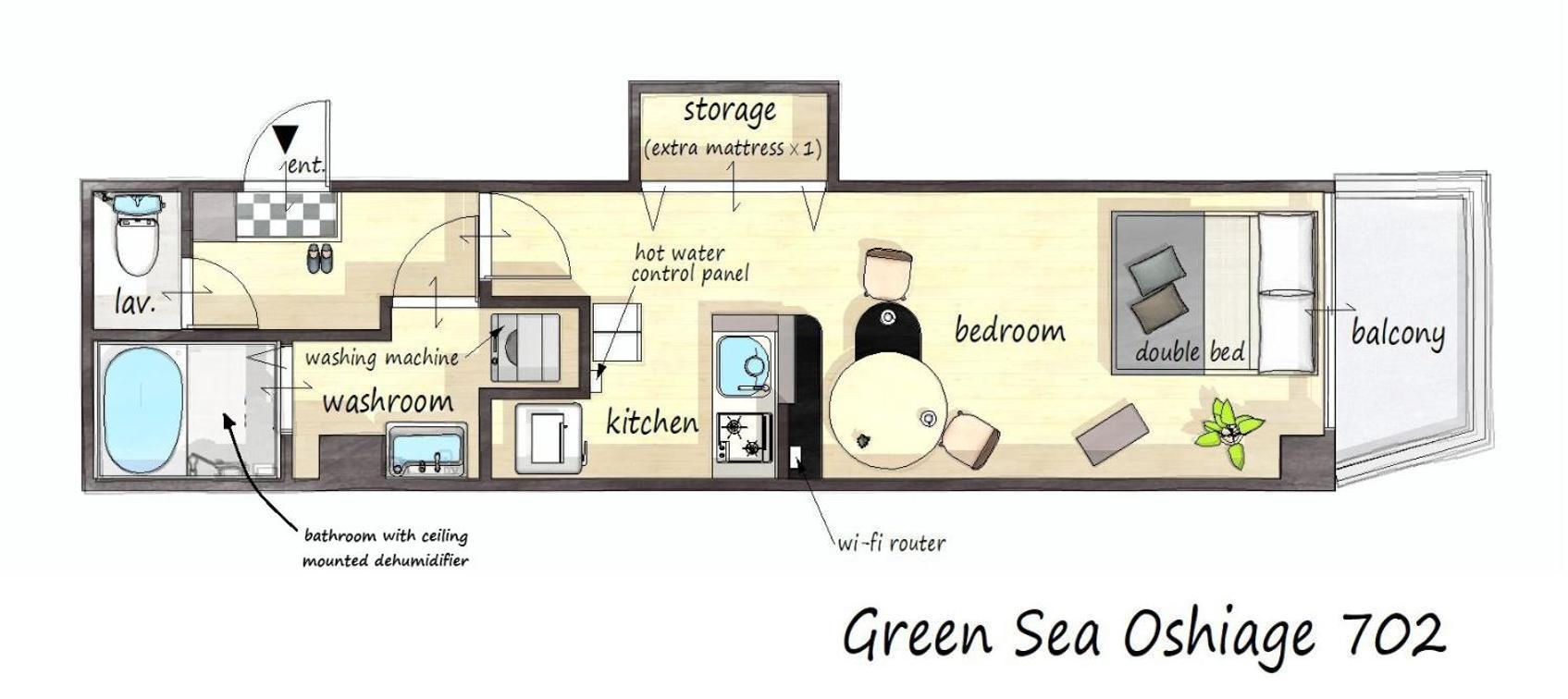 Green Sea Oshiage Tokyo Exterior photo